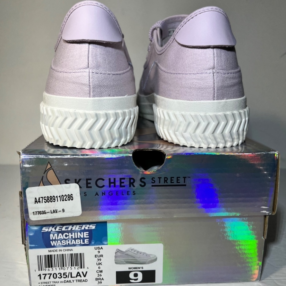 Skechers Street Trax Hi Washable Lace-Up Sneakers - Picture 5 of 6